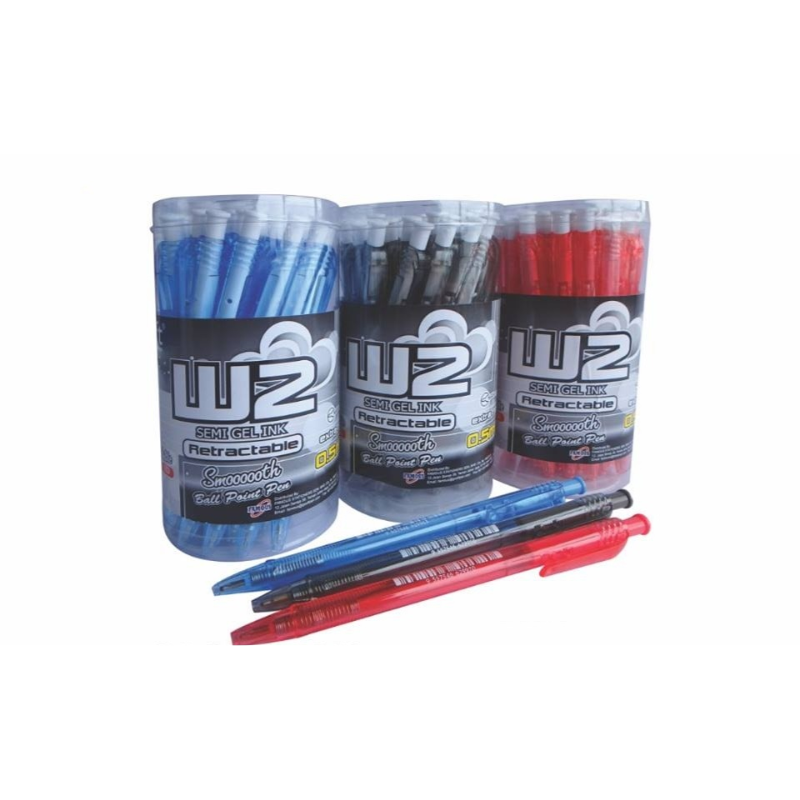 Gsoft Semi Gel Ink Retractable Ball Point Pen